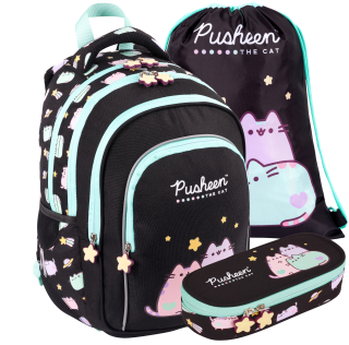Viackomorový školský batoh Pusheen St. Majewski Multicolored 22 rokov